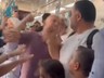 Marmaray'da Yumruklu Kavga: Saniye Saniye Kameralarda
