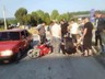 Otomobil ile Motosiklet Birbirine Girdi