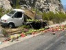 Milas’ta Karpuz Yüklü Kamyonetler Çarpıştı: 2 Kişi Yaralandı