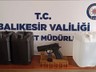 Bandırma’da Ruhsatsız Tabanca ve Etil Alkol Operasyonu