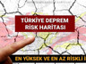Bu Şehirlerde Yaşıyorsanız Evinizde Deprem Çantası Bulundurun: Yüksek Deprem Riski Taşıyan İller Belli Oldu! İşte Türkiye'nin Güncel Deprem Riski Haritası