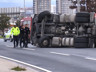 Bakırköy’de Korkutan Tanker Kazası! Sızıntı Nedeniyle Yol Trafiğe Kapatıldı